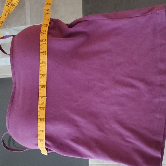 One Step Up purple tank with built in cups - Picture 3 of 5